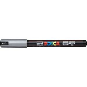 uni Декоративен маркер, 0, 7 мм, UNI "Posca PC-1MR", сребърен 289884000 (289884000)