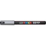 uni Декоративен маркер, 0, 7 мм, UNI "Posca PC-1MR", сребърен 289884000 (289884000)