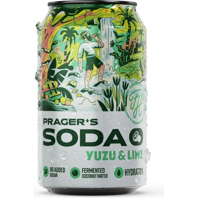 Prager's Soda Yuzu&Lime 330 ml