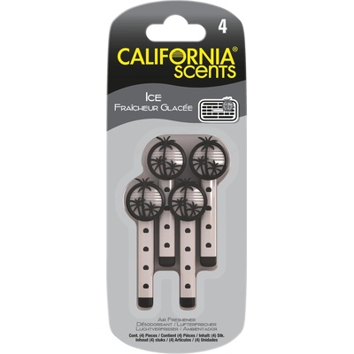 California Scents Vent Stick Ice 4 ks
