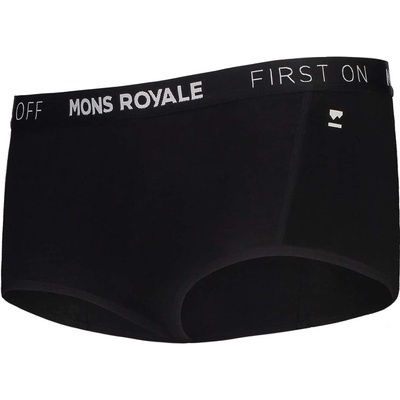 Mons Royale Sylvia Dámske funkčné nohavičky Boyleg čierna