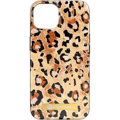 Forcell Magsafe Калъф за iPhone 15 Pro, Forcell F-Protect Mirage Wild Panther, Цветен (5903396266898)