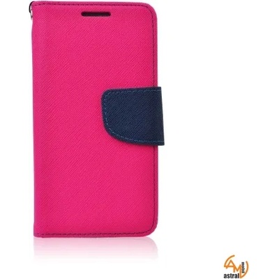 LG Страничен калъф тефтер за LG Spirit розов