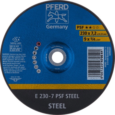 Pferd Brúsny kotúč 230 x 7,2 x 22,23 mm 4007220470541