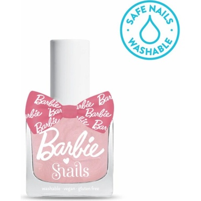 Snails Snails, dětský smyvatelný lak na nehty Barbie, zářivý, 10,5 ml