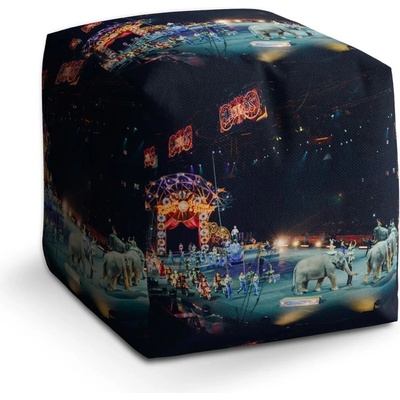 Sablio Taburet Cirkus: 40x40x40 cm