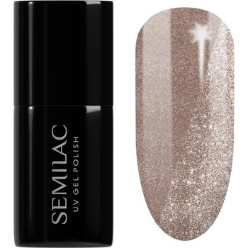 Semilac UV Hybrid New YEAAH гел лак за нокти с използване на UV/LED лампа цвят 408 Less Sugar 7ml