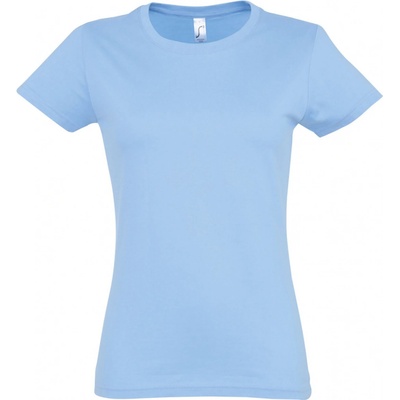 SOĽS Imperial Dámske triko s krátkym rukávom SL11502 Sky blue