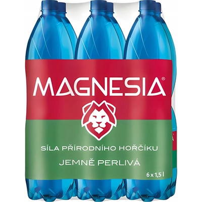 Magnesia prírodná minerálna voda jemne sýtená 12 x 1,5 l