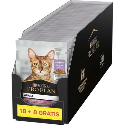 Purina Pro Plan Delicate Digestion Turkey 26 x 85 g