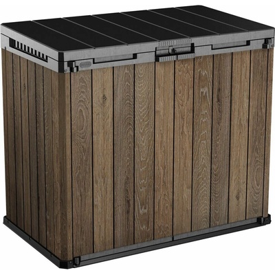 Keter Horizontal Store it out 1150 l walnut – Zboží Dáma