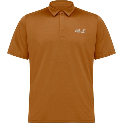 Jack Wolfskin Мъжка поло тениска Jack Wolfskin Delgami Polo shirt - Autumn Leaves (216-3689-0513)