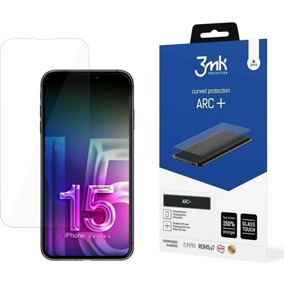 Ochranná fólie 3mk ARC+ pro Apple iPhone 15 – Hledejceny.cz