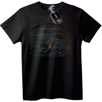 NOONEBRAND Тениска Amorphis Лебед - 7XL, Black