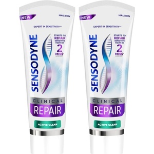 Sensodyne Clinical Repair Active Clean паста за зъби 2x75ml