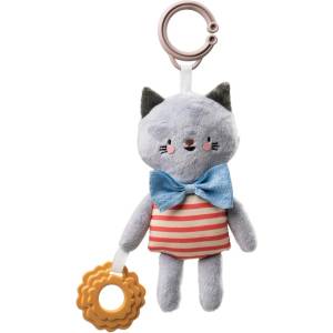 Taf Toys Бебешка мека дрънкалка и гризалка Taf Toys - Котето Клара (TT13525)