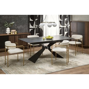 Halmar Разтегателна трапезна маса LUCIANO Dark 180-230 (LUCIANO/table/hal)