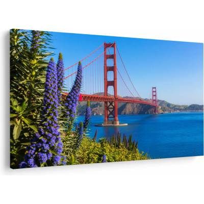 Obraz - Golden Gate Bridge, San Francisco, jednodílný 150x100 cm – Hledejceny.cz