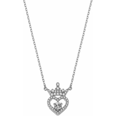 Disney Princess stříbrný NS00027RAPRL-16.CS - dětský náhrdelník