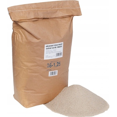 MASTER MAS-B001 Filtrační písek 0,6-1,2mm - 25 kg