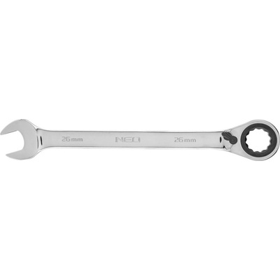 Neo Tools plochý očkový klíč s ráčnou 26 mm 09-338