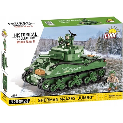 Cobi 2550 II WW Sherman M4A3E2 Jumbo – Zboží Dáma