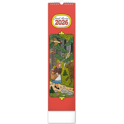 NOTIQUE Nástěnný Josef Lada 12 x 48 cm 2026