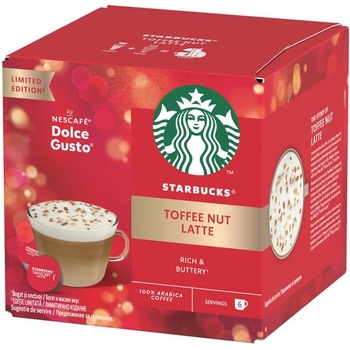 Starbucks Кафе капсули STARBUCKS Toffee nut Latte, 12 напитки