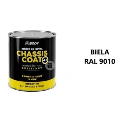 HB BODY 410 chassis coat, polomat - farba na kov a strechy 4 v 1 RAL 9010 biela 2,5L