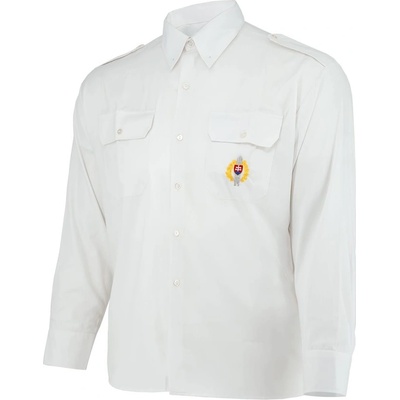 Košile Armáda Slovenská SK s dlouhým rukávem slovenská BÍLÁ – Zboží Mobilmania