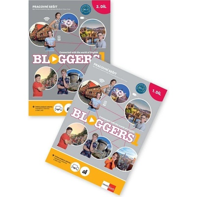Bloggers 1 – 2dílný pracovní sešit s kódem k interaktivní verzi