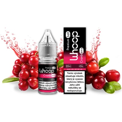 Whoop Salt Cranberry 10 ml 20 mg