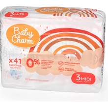 BABY CHARM Super Dry Flex Midi 3 6-10 kg 41 ks