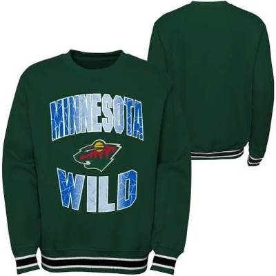 Outerstuff detská mikina Minnesota Wild Classic Blueliner Crew Neck