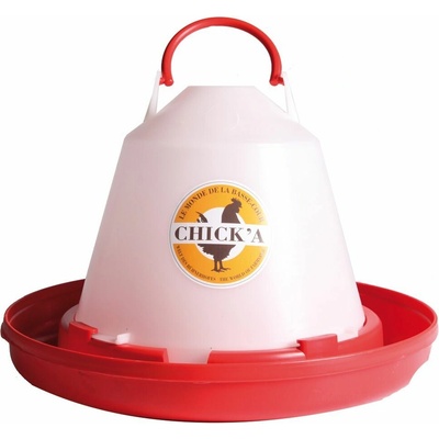 Chick´A Klobouková napáječka pro slepice drůbež s rukojetí 5ltr. – Hledejceny.cz