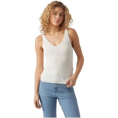 Тениска Vero moda Newlex Sun sleeveless T-shirt - White (Snow White)