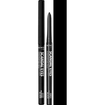 Rimmel London Scandal'Eyes Exagerate Eye Definer ceruzka na oči 001 Intense Black 0,35 g