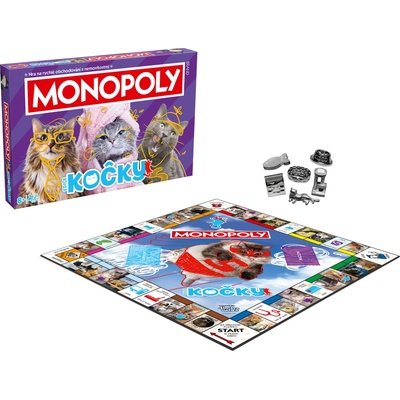 Hasbro Gaming Monopoly Kočky CZ