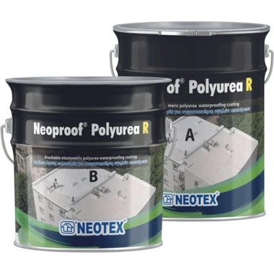 NEOPROOF POLYUREA R - polymočovinová hydroizolace Barva bíla 19 kg