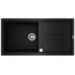 Teka Мивка Teka Nova 60 L-TG, Гранит, Авт. клапан, Обръщаема, За шкаф, 60 см, Черен (115330059) Мивка за вграждане