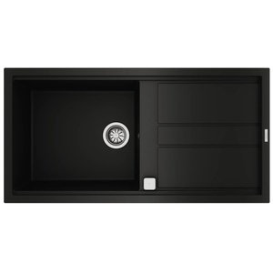 Teka Мивка Teka Nova 60 L-TG, Гранит, Авт. клапан, Обръщаема, За шкаф, 60 см, Черен (115330059) Мивка за вграждане