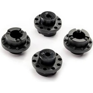 Traxxas черни капаци за колела (4)