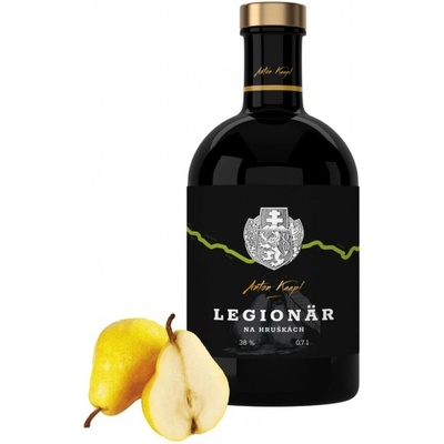 Anton Kaapl legionar na hruškách 38% 0,7 l (holá láhev) – Zboží Mobilmania
