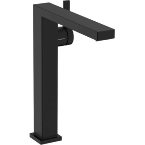 Hansgrohe Tecturis E - Смесител за мивка, CoolStart, EcoSmart, черен мат 73072670 (73072670)