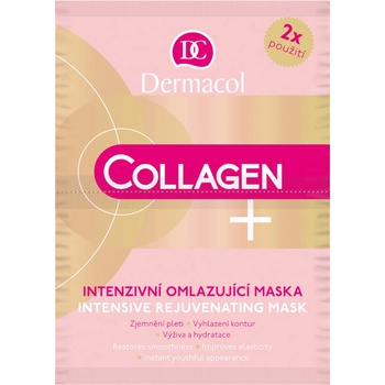 Dermacol Collagen pleťová maska proti vráskam 2 x 8 g