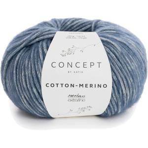 Katia Cotton Merino 115 Jeans Плетива прежда (CM 115)