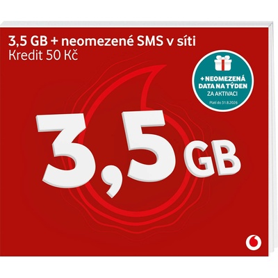 Vodafone SIM karta na data SK48A190