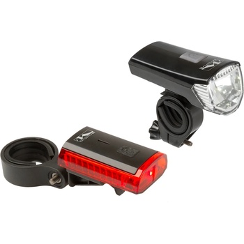 M-Wave Велосипедна светлина M-wave Atlas K 11 USB Set Bike light set - Black - размер One Size (870-2965-0111)