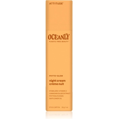 ATTITUDE Oceanly Night Cream озаряващ нощен крем с витамин С 30 гр
