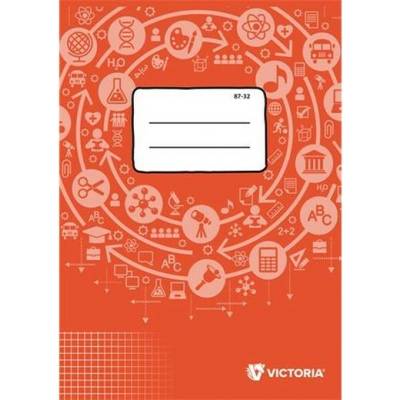VICTORIA PAPER Zošit A4 štvorčekový Circle